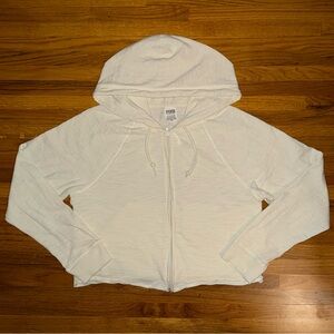 Victoria’s Secret PINK Zip-Up Cropped Hoodie